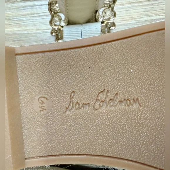 Sam Edelman Women’s Maddy Mary Jane Espadrille Flats Size 6.5 EUC - Picture 3 of 7